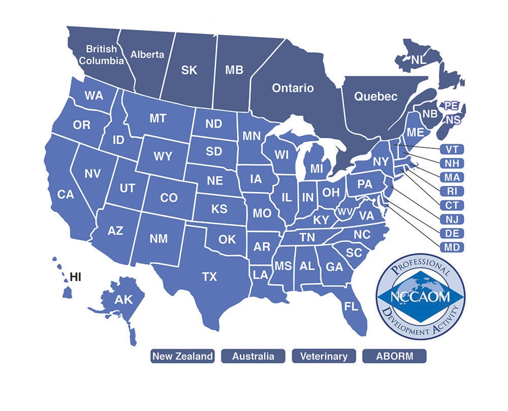 HealthCMI Acupuncture Map